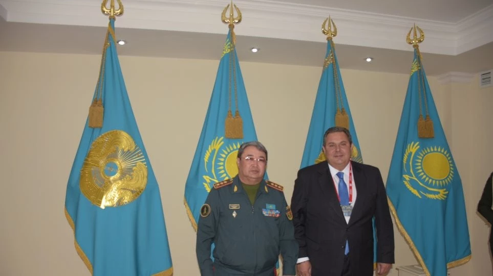 Στο Καζακστάν ο Πάνος Καμμένος (εικόνες)